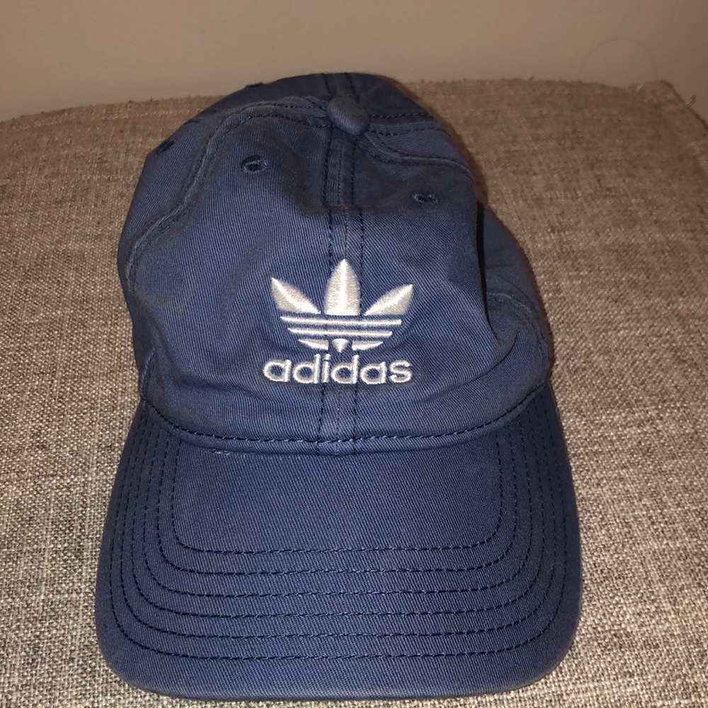 Adidas blue baseball hat